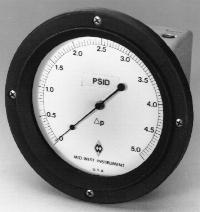 MID-WEST INSTRUMENT -  USA - High Accuracy Bourdon Tube and Diaphragm/BellowsType Differential Pressure Gauges and Differential Pressure Switches