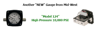 Mid-West Instrument - High Pressure Piston Differential Pressure Gauge / Switch