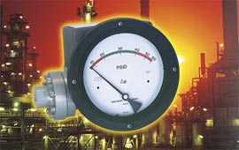 Mid-West Explosion Proof Piston Type Differntial Pressure Gauge/Switch