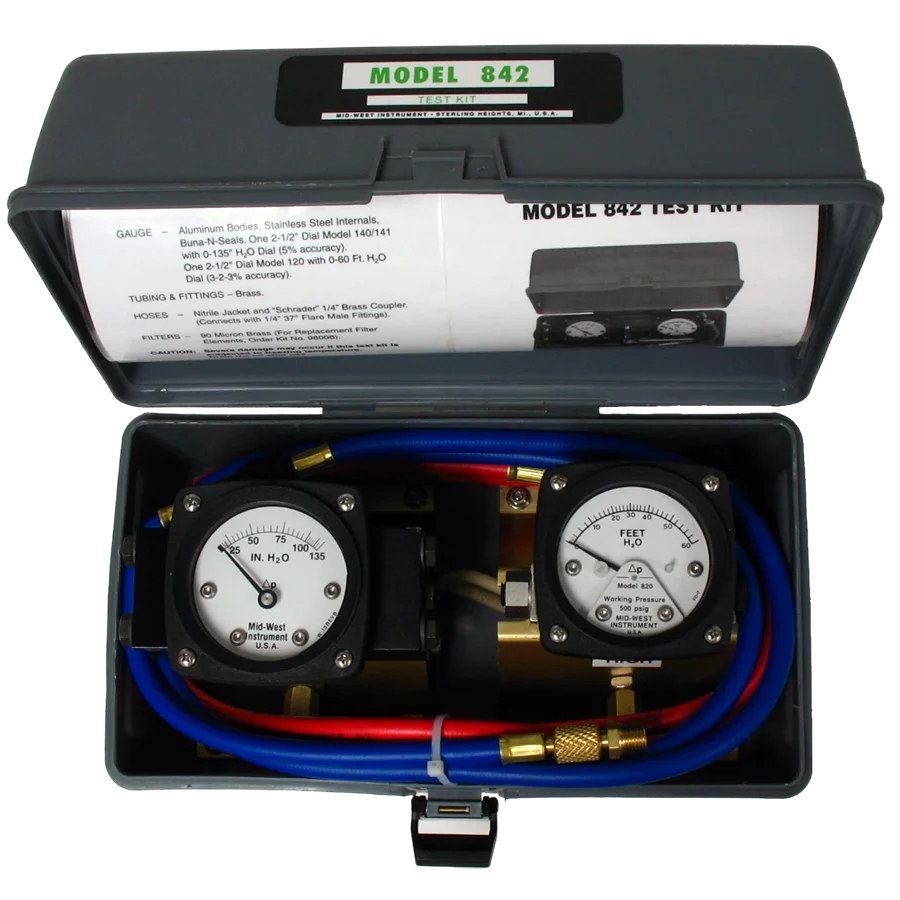Midwest precision flow test kit 842 cmc